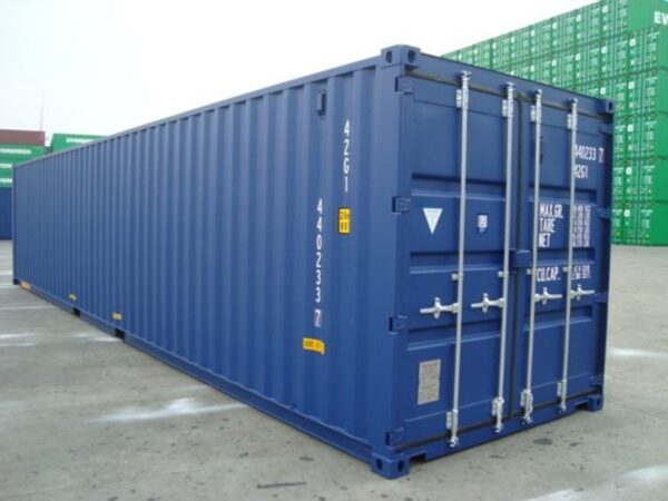 40ft High Cube (9′ 6″ high) Double Door Container (DD)